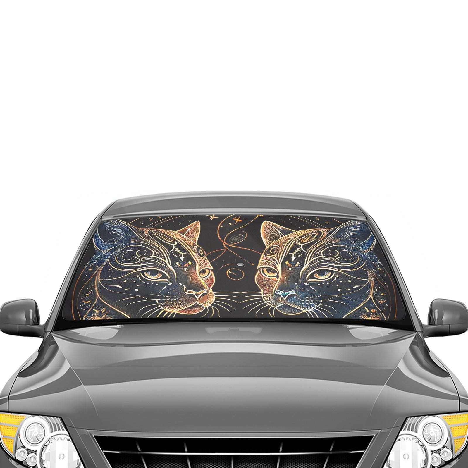 Cats Car Sun Shade Umbrella 58"x29" - The Cool Collective AU