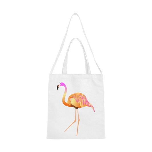 Pink Flamingo 2 Canvas Tote Bag - The Cool Collective AU