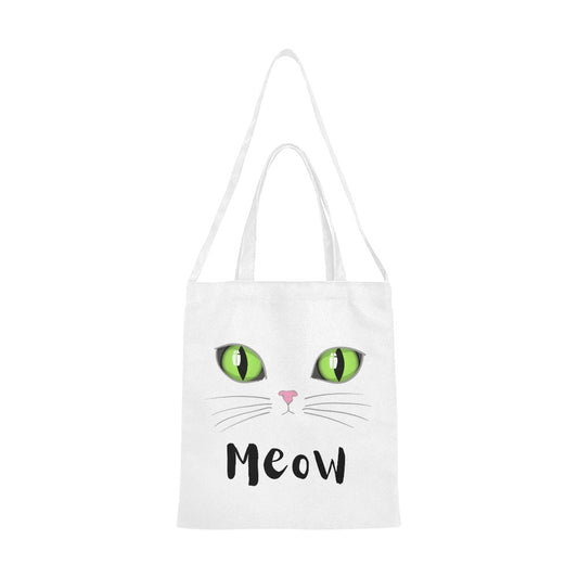 Cat Meow Canvas Tote Bag - The Cool Collective AU
