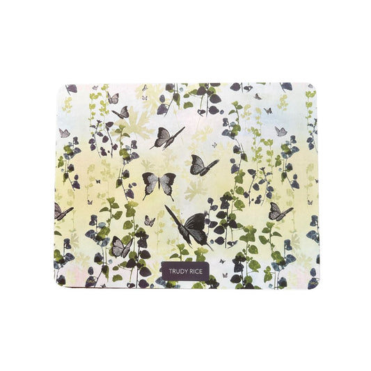Trudy Rice 'Butterfly' Inspired 6-Piece Cork-Backed Placemat Set CLEARANCE