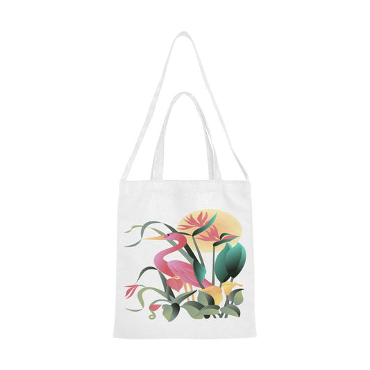 Pink Flamingo Canvas Tote Bag - The Cool Collective AU