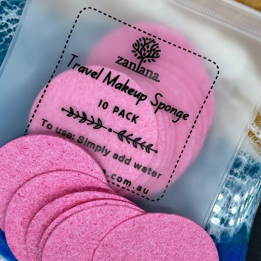Reusable Travel Makeup Sponge 10 pack - The Cool Collective AU