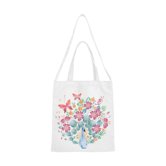 peacock 3 Canvas Tote Bag - The Cool Collective AU