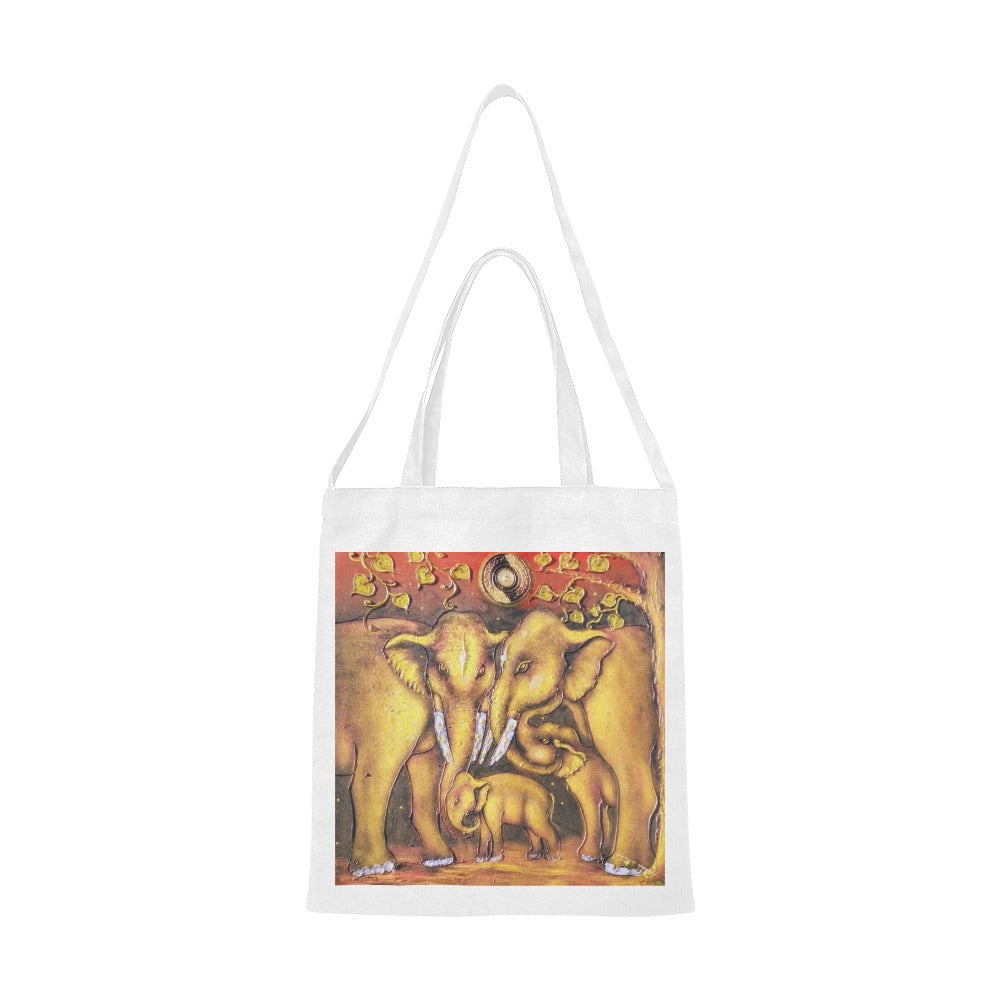 Elephant Canvas Tote Bag - The Cool Collective AU