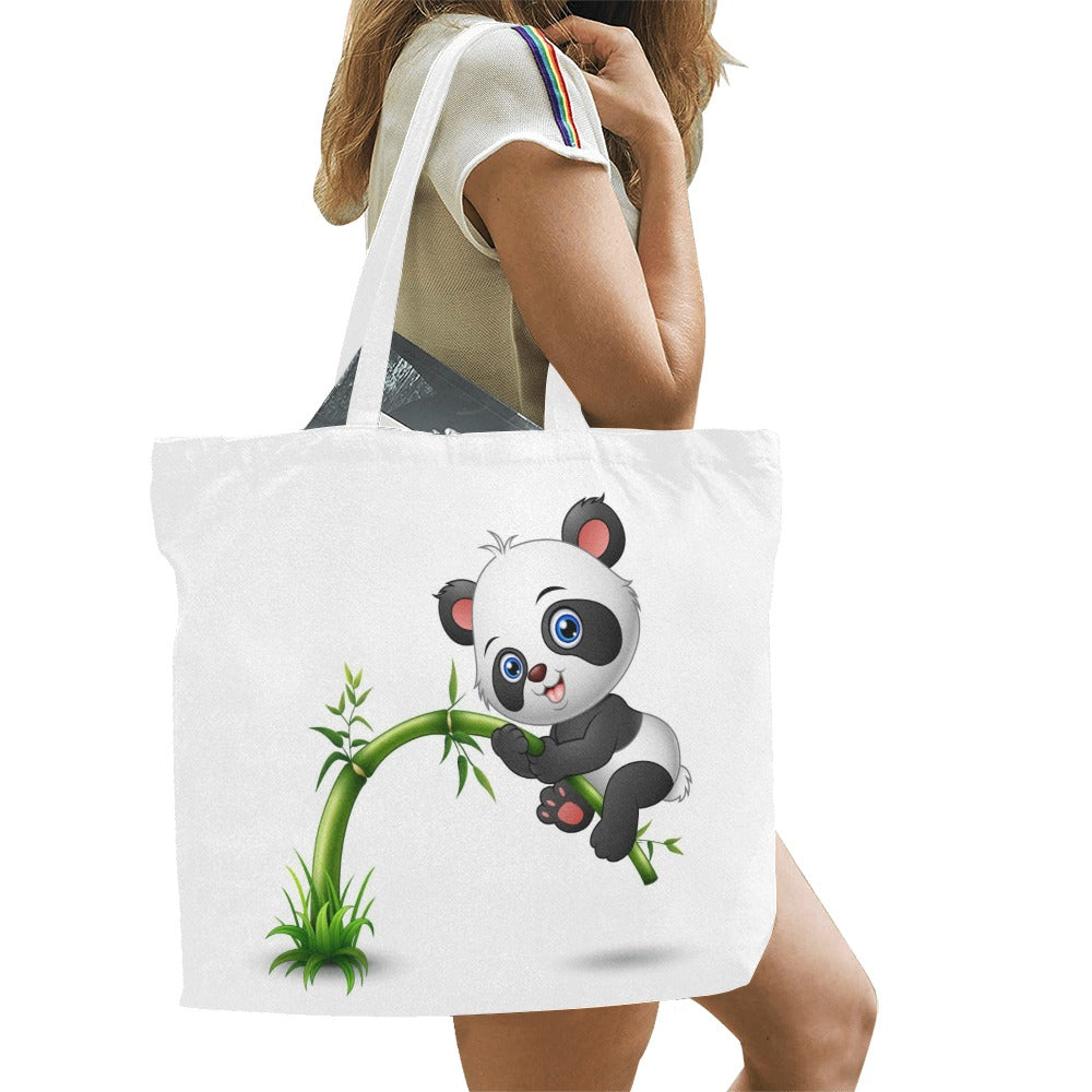 Panda Canvas Tote Bag - The Cool Collective AU