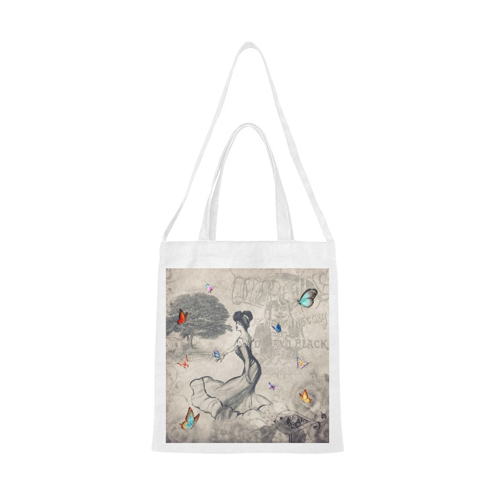 VICTORIAN VINTAGE VI Canvas Tote Bag - The Cool Collective AU