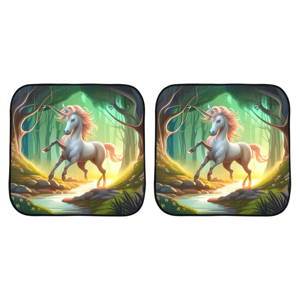 Unicorn Car Sun Shade 28"x28"x2pcs - The Cool Collective AU