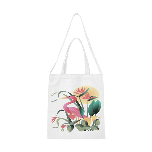 Pink Flamingo Canvas Tote Bag - The Cool Collective AU