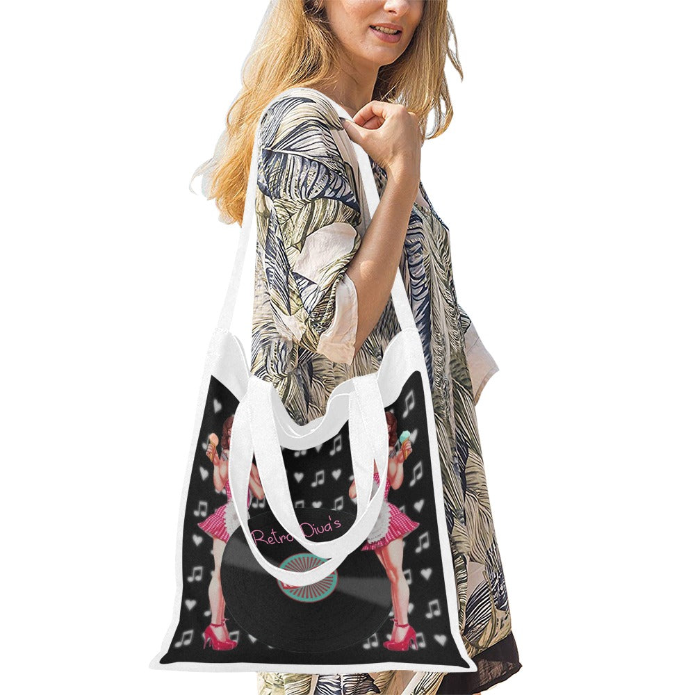 RETRODIVA 9 Canvas Tote Bag - The Cool Collective AU