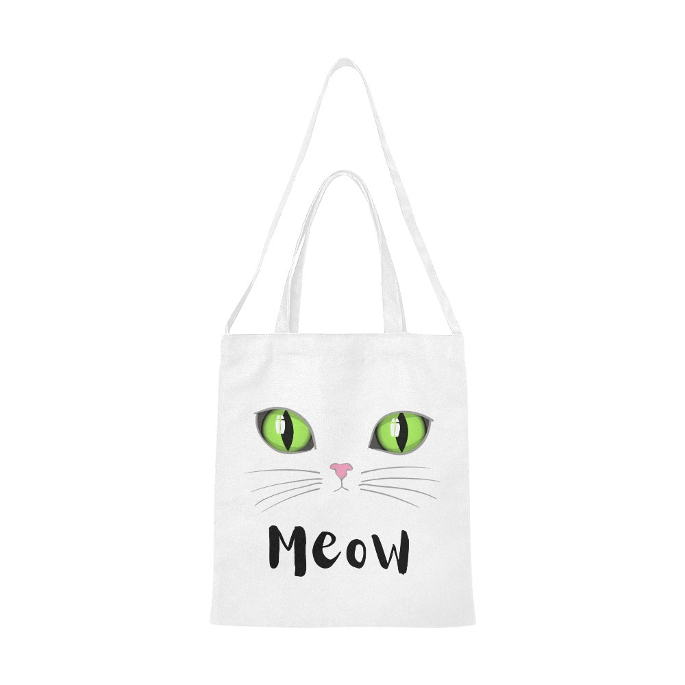 Cat Meow Canvas Tote Bag - The Cool Collective AU