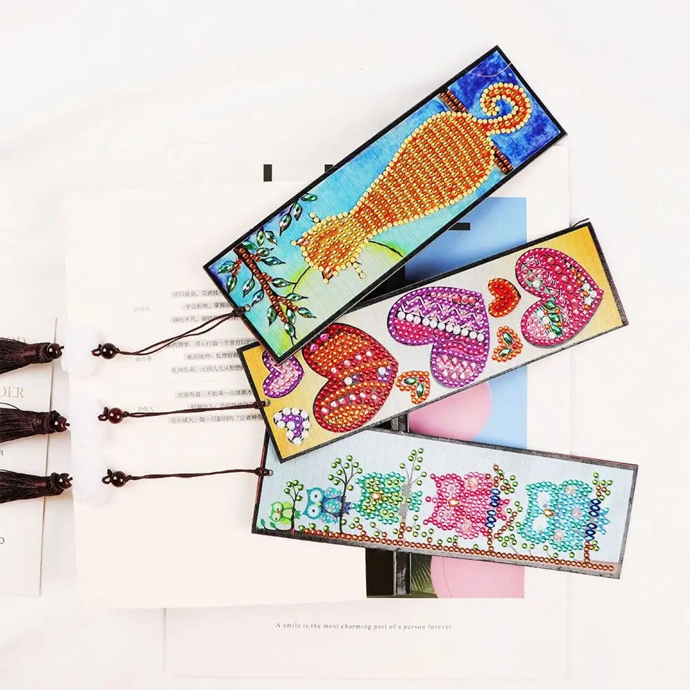 5D DIY Diamond Painting Tassel Bookmark Kit - Handmade Gifts - The Cool Collective AU