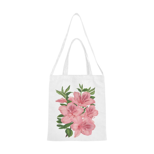 FLORAL-LILY Canvas Tote Bag - The Cool Collective AU