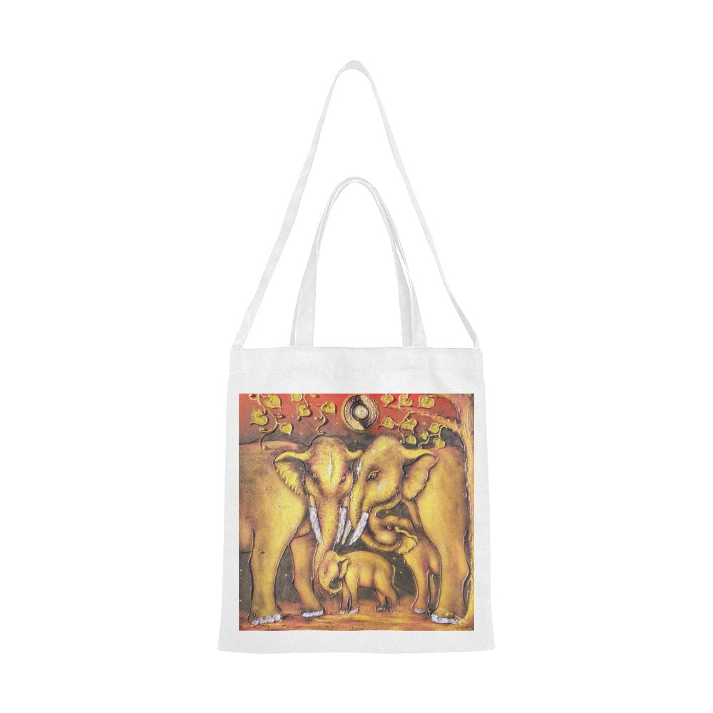 Elephant Canvas Tote Bag - The Cool Collective AU