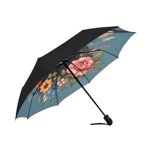 Highland Cow Anti-UV Auto-Foldable Umbrella - The Cool Collective AU
