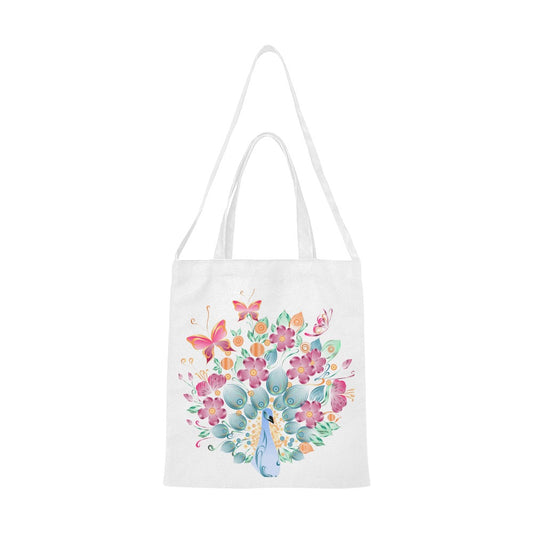 peacock 3 Canvas Tote Bag - The Cool Collective AU