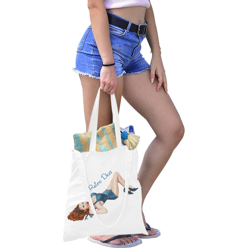 RETRODIVA 2 Canvas Tote Bag - The Cool Collective AU