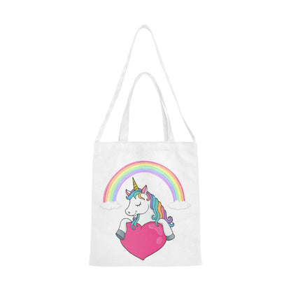 I Believe in Unicorns Canvas Tote Bag - The Cool Collective AU