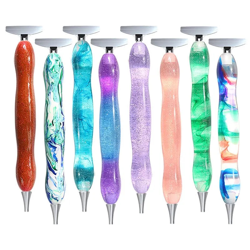 7-Piece Eco-Friendly Diamond Painting Pen Set with Multi Placer Heads - The Cool Collective AU