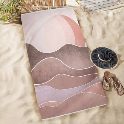 Horizon Sands Beach Towel 31"x71" - The Cool Collective AU