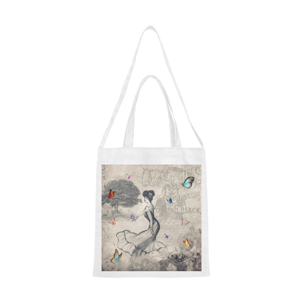 VICTORIAN VINTAGE VI Canvas Tote Bag - The Cool Collective AU