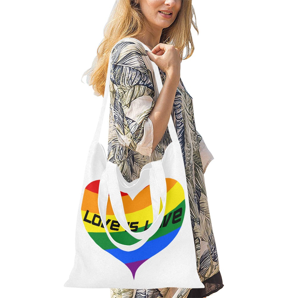 LGBT2 Canvas Tote Bag - The Cool Collective AU