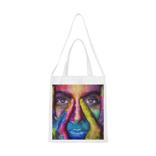 COLOUR ME HAPPY Canvas Tote Bag - The Cool Collective AU