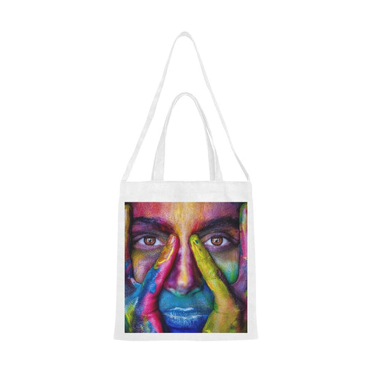 COLOUR ME HAPPY Canvas Tote Bag - The Cool Collective AU