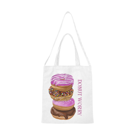 Donut Worry Canvas Tote Bag - The Cool Collective AU
