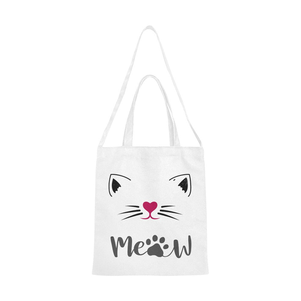 Cat Meow 4 Canvas Tote Bag - The Cool Collective AU
