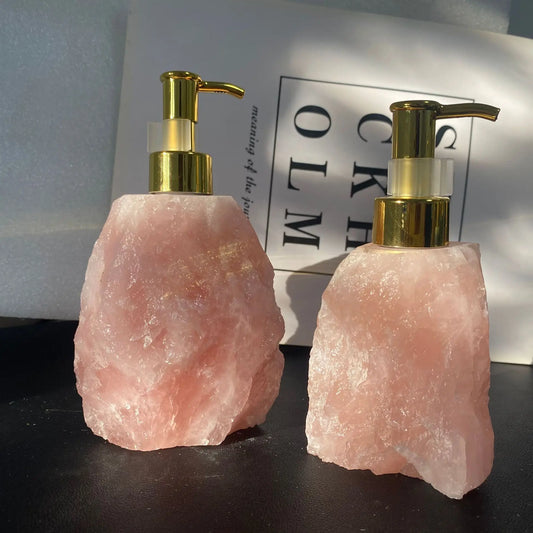Crystal Liquid Dispenser Bottle 30ml – Luxury Bathroom Accessory - The Cool Collective AU