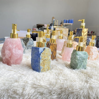 Crystal Liquid Dispenser Bottle 30ml – Luxury Bathroom Accessory - The Cool Collective AU