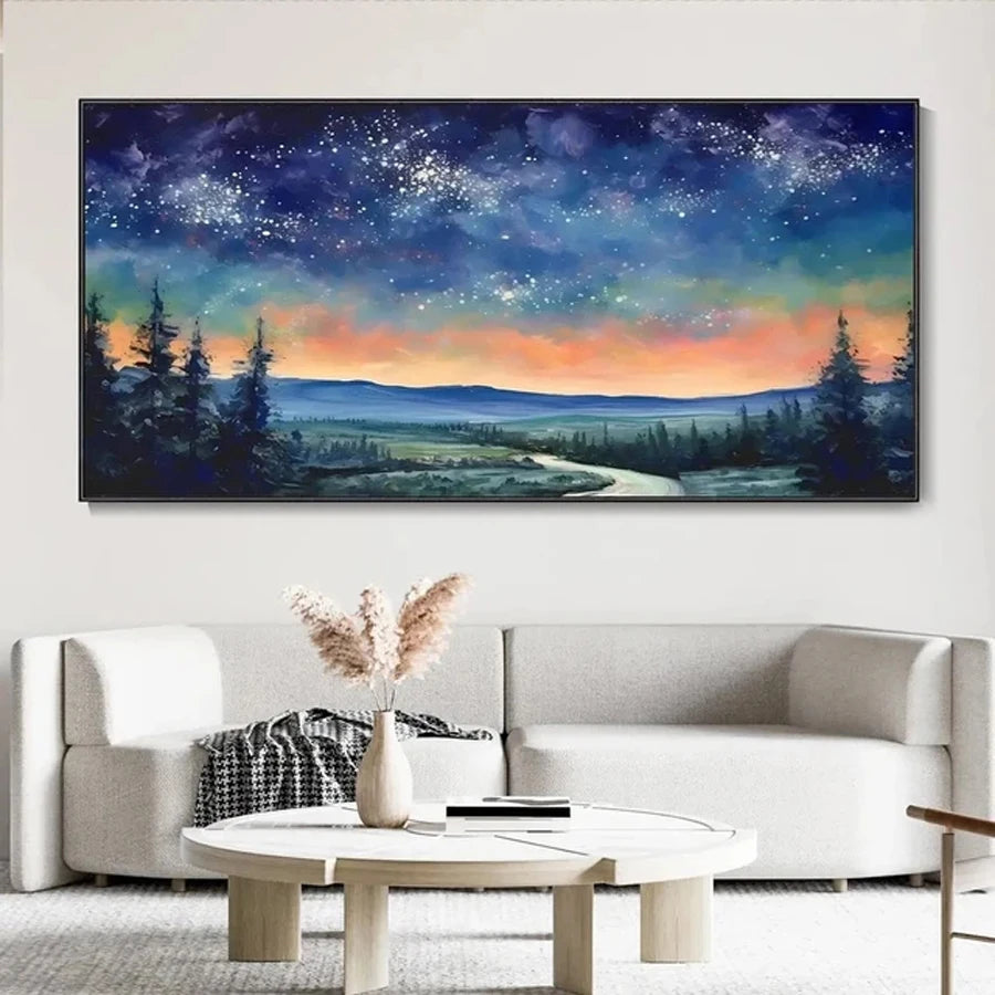 Colourful Starry Sky DIY Diamond Painting Kit – Full Drill - The Cool Collective AU