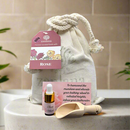 Luxury Rose Scented Bath Salts - 500g - The Cool Collective AU