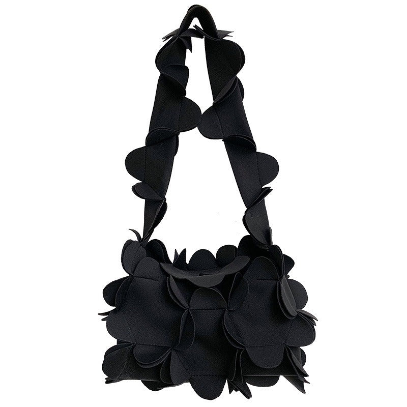Mori Soft Girl Petal PU Shoulder Bag – Stylish Handbag - The Cool Collective AU