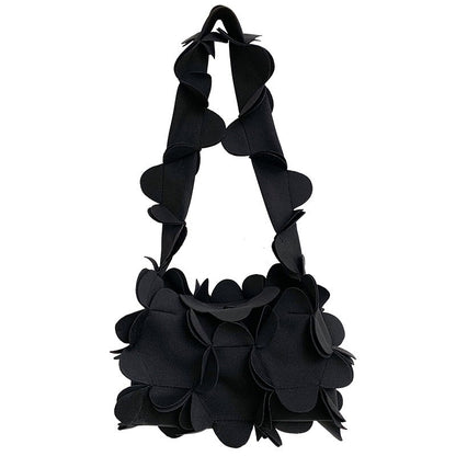Mori Soft Girl Petal PU Shoulder Bag – Stylish Handbag - The Cool Collective AU
