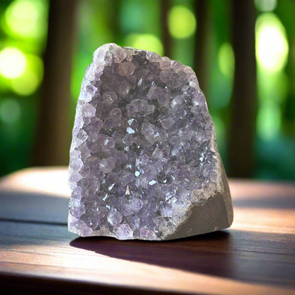 Natural Amethyst Geode Cluster | Crystal Gift & Home Decor - The Cool Collective AU