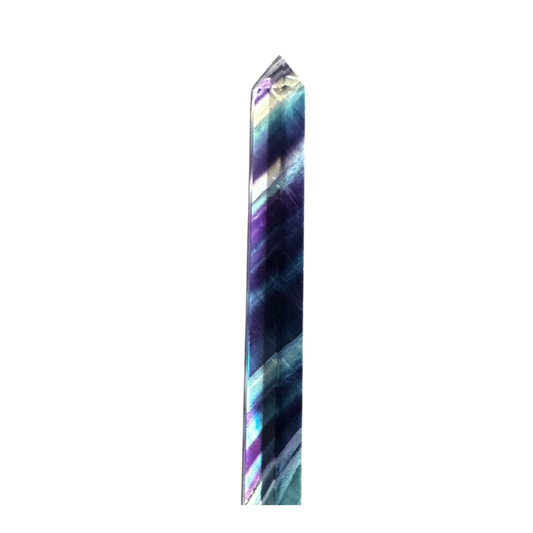 Natural Rainbow Fluorite Crystal Tower – Home Decor & Gift - The Cool Collective AU