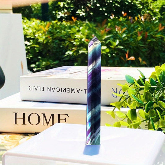 Natural Rainbow Fluorite Crystal Tower – Home Decor & Gift - The Cool Collective AU