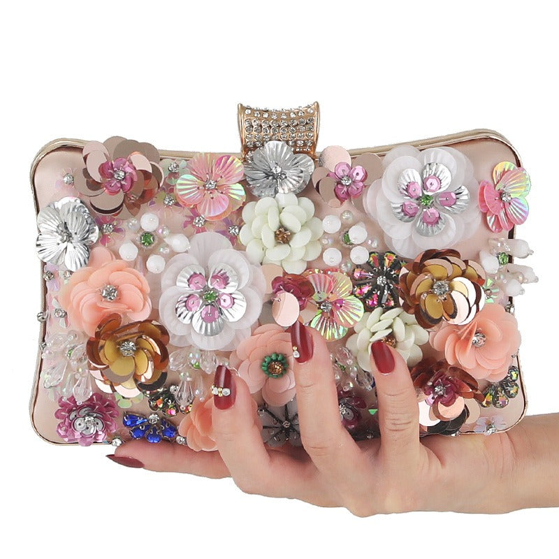 New Flower Evening Bag | Women's Fashion Handbag for Banquets - The Cool Collective AU