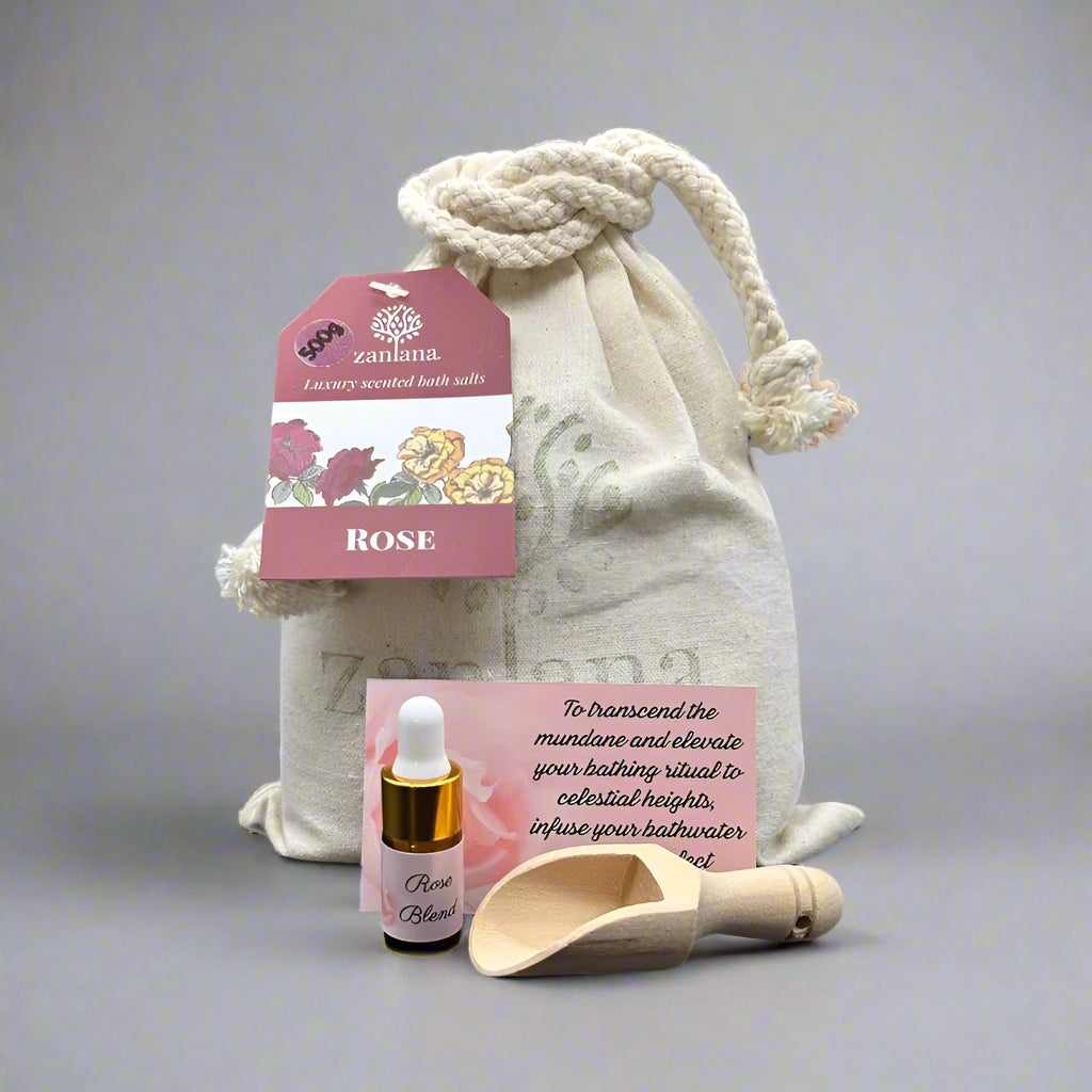 Luxury Rose Scented Bath Salts - 500g - The Cool Collective AU