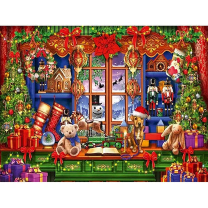 Diamond Painting Christmas Scenery - Mosaic Art Kit for Adults - The Cool Collective AU