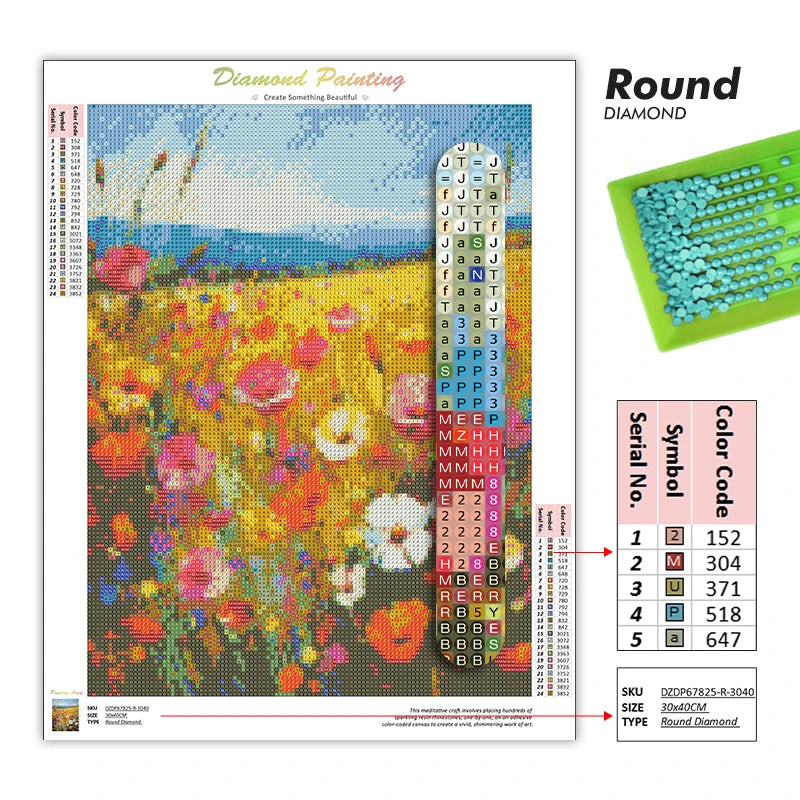 Diamond Painting Christmas Scenery - Mosaic Art Kit for Adults - The Cool Collective AU