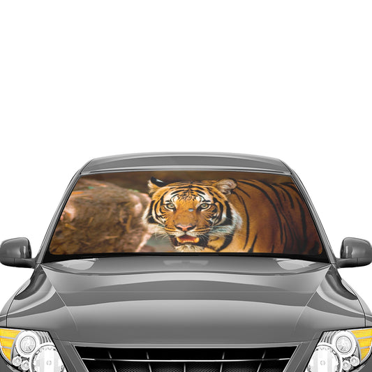 Tiger Car Sun Shade Umbrella 58"x29" - The Cool Collective AU