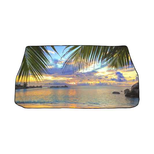Tropical Scene Car Sun Shade Umbrella 58"x29" - The Cool Collective AU