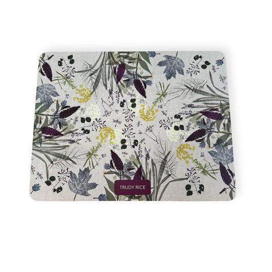 Trudy Rice 'Lorne Gardens' Inspired 6-Piece Cork-Backed Placemat Set - The Cool Collective AU