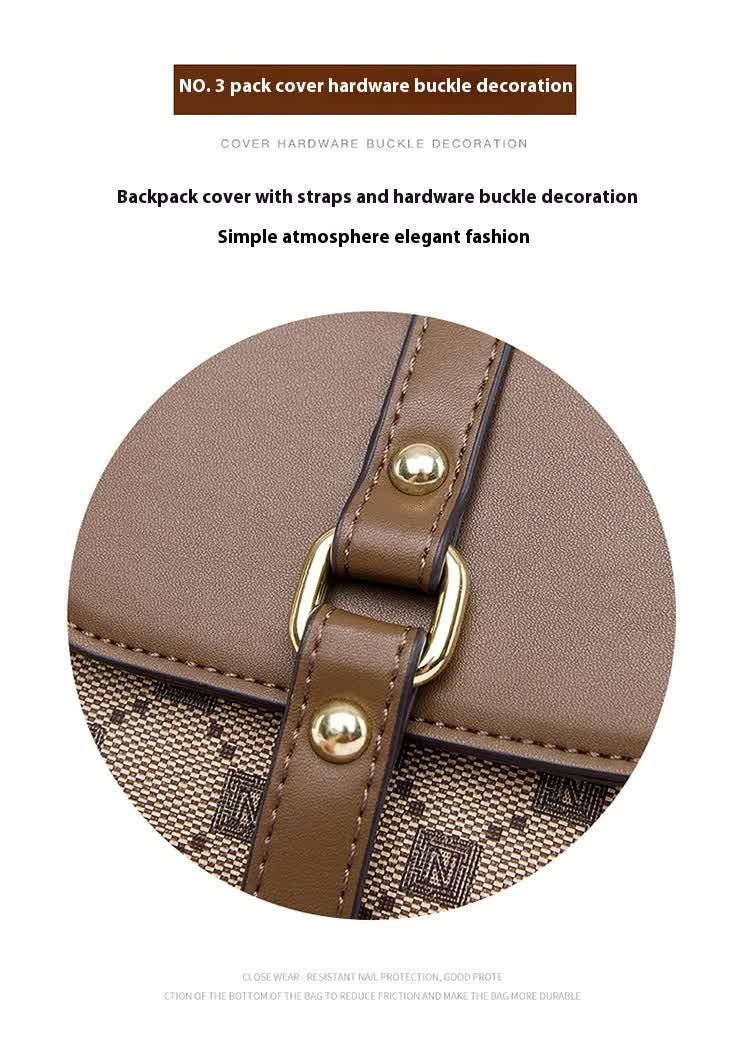Brown and Beige Chic Diamond Mini Crossbody Phone Purse - PU Leather Vertical Shoulder Bag with Headphone Port