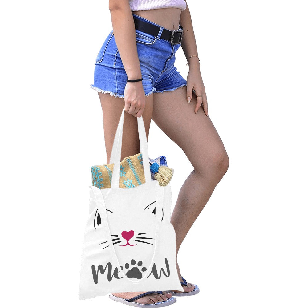 Cat Meow 4 Canvas Tote Bag - The Cool Collective AU