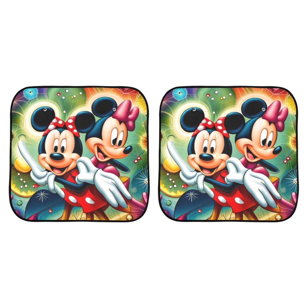 M I C K E Y  &  M I N N I E  Car Sun Shade 28"x28"x2pcs - The Cool Collective AU