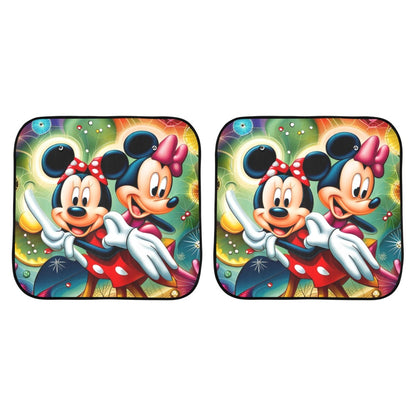 M I C K E Y  &  M I N N I E  Car Sun Shade 28"x28"x2pcs - The Cool Collective AU