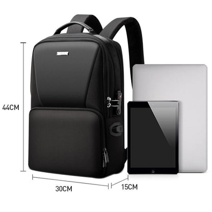 Anti - theft Waterproof Business Backpack for Travel - 30x15x44cm in Black - The Cool Collective AU